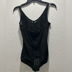 Sleek Black Shapewear Bodysuit